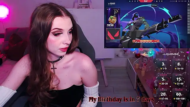 Snapshot of AmyBoop chatting on February 22, 7:34 pm AmyBoop online show from February 22, 7:34 pm