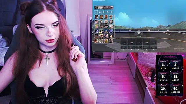 Snapshot of AmyBoop chatting on April 14, 8:31 am AmyBoop online show from April 14, 8:31 am