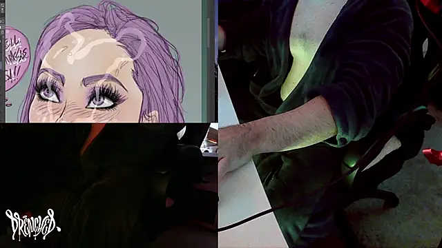 DrenchedArt online show from December 27, 5:05 pm