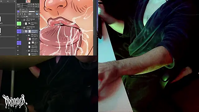 DrenchedArt online show from January 8, 5:48 pm