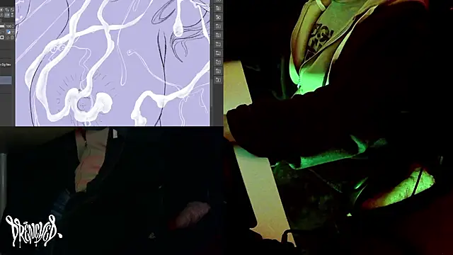 DrenchedArt online show from February 4, 7:51 am