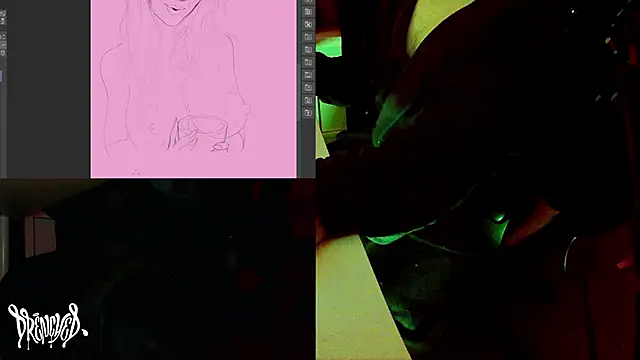 DrenchedArt online show from February 21, 7:23 am