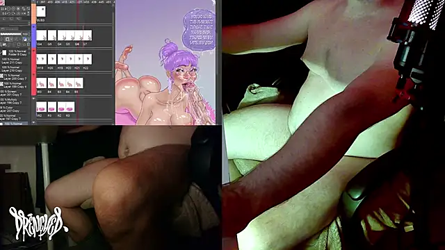 DrenchedArt online show from September 23, 5:10 am