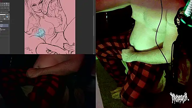 DrenchedArt online show from October 31, 1:39 am