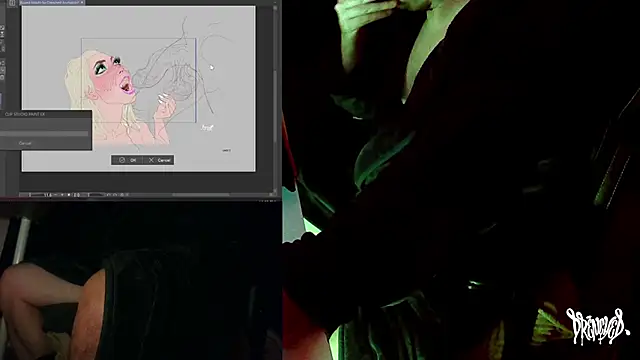 DrenchedArt online show from November 16, 7:03 am