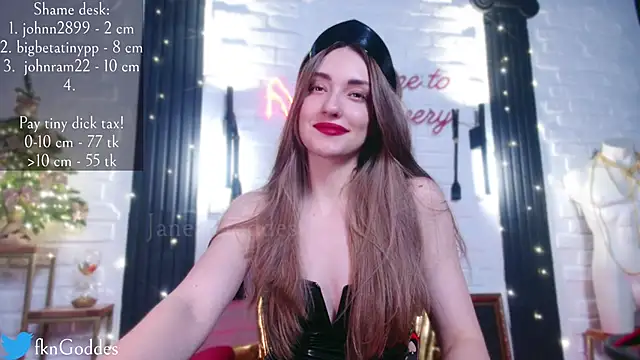 Jane Goddess online show from January 10, 6:38 pm