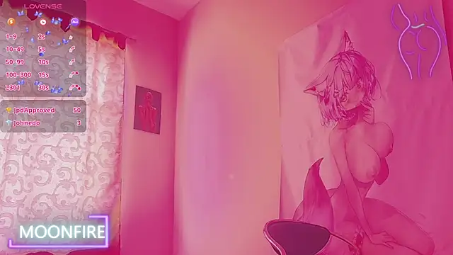 moonfiredancer online show from February 28, 5:48 pm