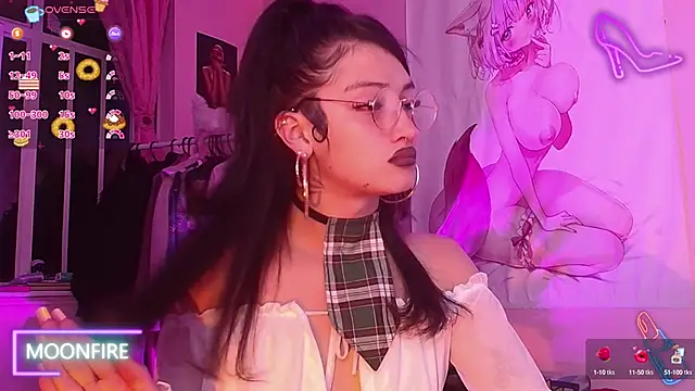 moonfiredancer online show from October 11, 4:55 am