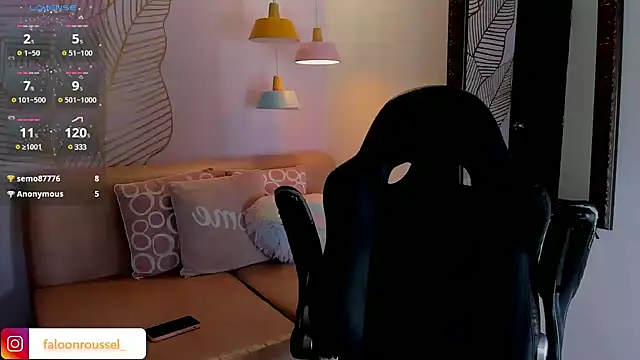 FaloonRoussel online show from January 15, 9:20 pm