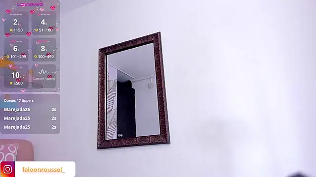 FaloonRoussel online show from March 13, 3:33 am