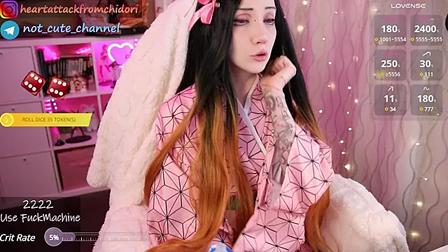 yourcutewaifu online show from February 3, 8:03 pm