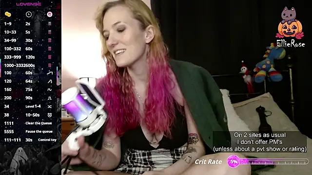 EllieeRose online show from March 18, 7:50 pm