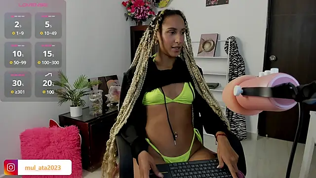 mulata 1ch online show from January 22, 11:10 pm