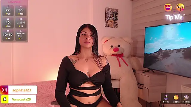 Snapshot of SophiaKarson chatting on January 28, 11:39 pm SophiaKarson online show from January 28, 11:39 pm