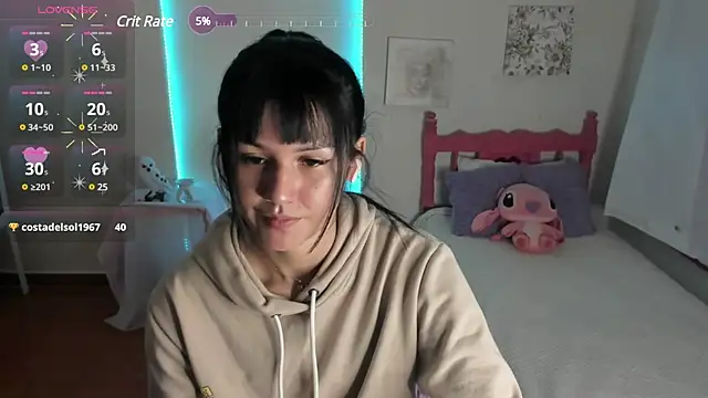 cute roxy online show from February 1, 1:02 am