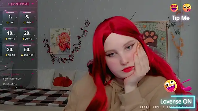 Snapshot of Crystal_Chris chatting on October 15, 8:14 am Crystal Chris online show from October 15, 8:14 am