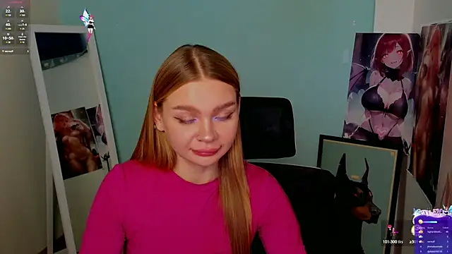 Snapshot of Molly_sweetie chatting on December 2, 10:18 am Molly sweetie online show from December 2, 10:18 am