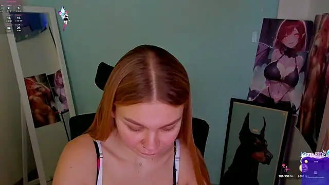 Snapshot of Molly_sweetie chatting on December 9, 6:55 am Molly sweetie online show from December 9, 6:55 am