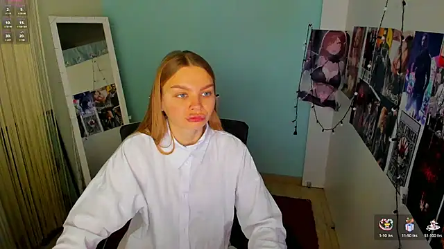 Snapshot of Molly_sweetie chatting on March 3, 6:59 am Molly sweetie online show from March 3, 6:59 am