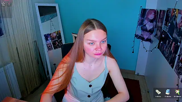 Snapshot of Molly_sweetie chatting on March 18, 6:57 am Molly sweetie online show from March 18, 6:57 am