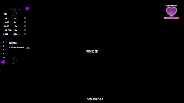 HunnyWifey online show from March 21, 8:12 pm