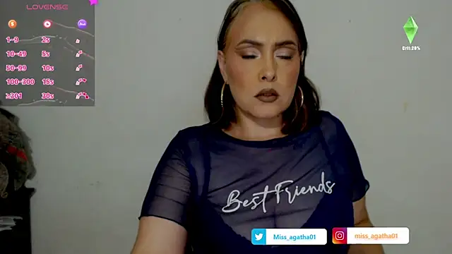 Miss Agatha online show from January 10, 11:31 pm