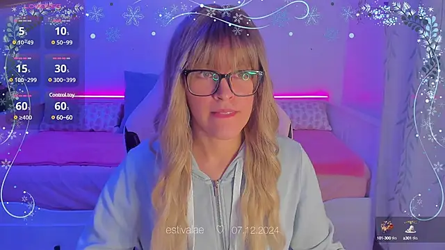 Snapshot of estivalae chatting on December 7, 8:05 pm estivalae online show from December 7, 8:05 pm