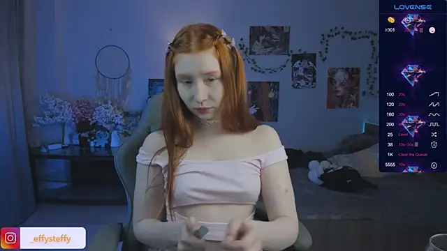 CallMeEffy1 online show from November 7, 7:25 pm