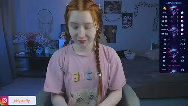 CallMeEffy1 online show from November 9, 6:17 pm