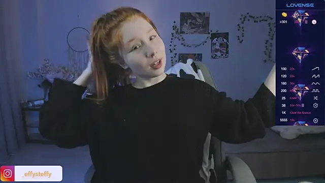 CallMeEffy1 online show from November 22, 7:57 pm