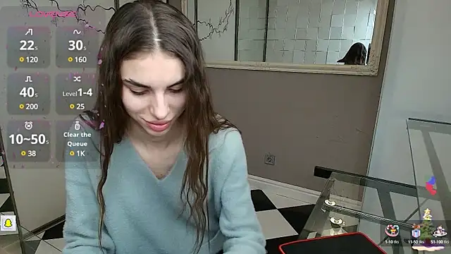 Snapshot of EmmyGreans chatting on December 24, 6:44 am EmmyGreans online show from December 24, 6:44 am