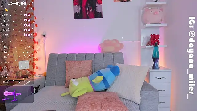  dayana miler online show from January 17, 1:47 am