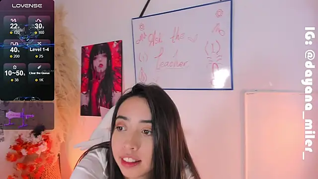  dayana miler online show from January 22, 4:34 am