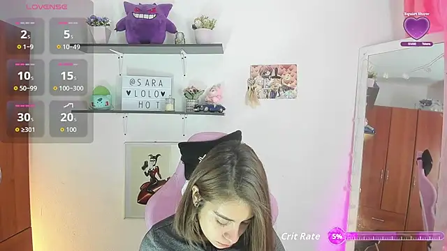 Snapshot of saralolo420 chatting on February 21, 10:55 pm saralolo420 online show from February 21, 10:55 pm