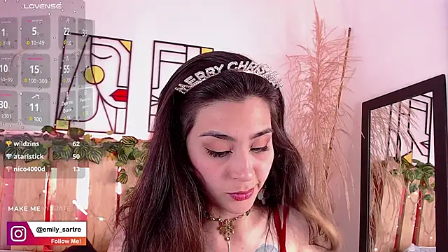 emily amaya online show from December 24, 8:00 am