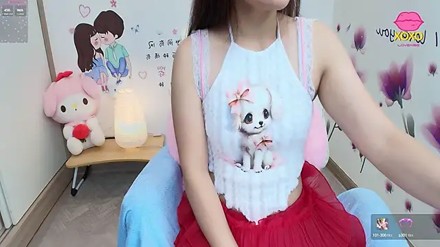 Snapshot of _Mizuki_ chatting on October 17, 3:25 pm Mizuki online show from October 17, 3:25 pm