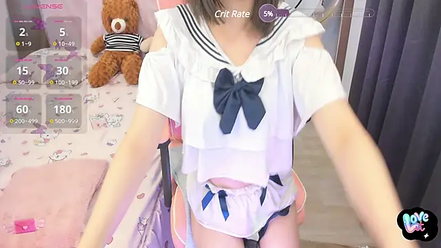 Snapshot of Yuka_Chan chatting on March 23, 1:42 am Yuka Chan online show from March 23, 1:42 am