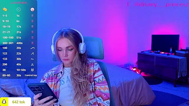 PrincessVS online show from March 13, 1:07 pm