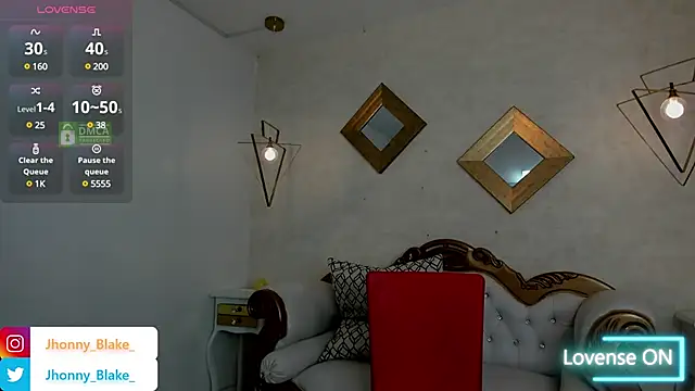 Snapshot of Jhonny-Blake chatting on January 10, 9:10 pm Jhonny-Blake online show from January 10, 9:10 pm