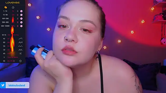 Snapshot of lala_loulou_land chatting on October 10, 5:39 am lala loulou land online show from October 10, 5:39 am