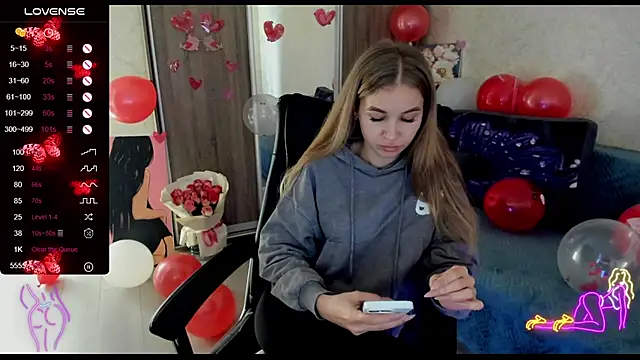 Snapshot of _NigoNika chatting on February 14, 1:18 pm  NigoNika online show from February 14, 1:18 pm