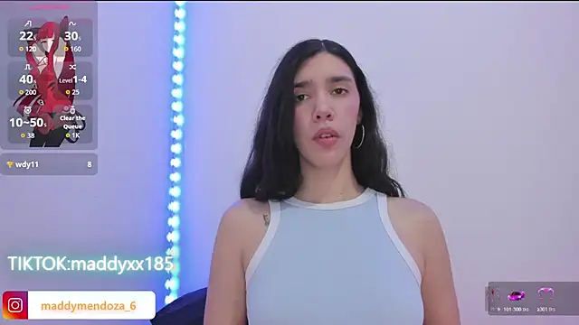 MaddyMendozaxx online show from February 22, 12:34 am