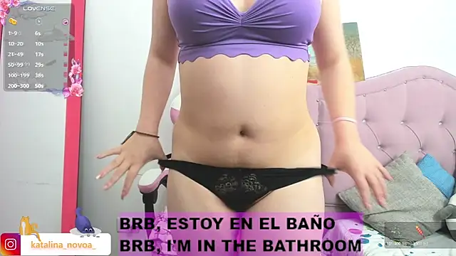 Katalina novoa online show from November 9, 2:54 am