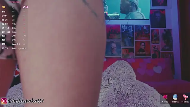 sensualkattt online show from February 14, 1:24 am