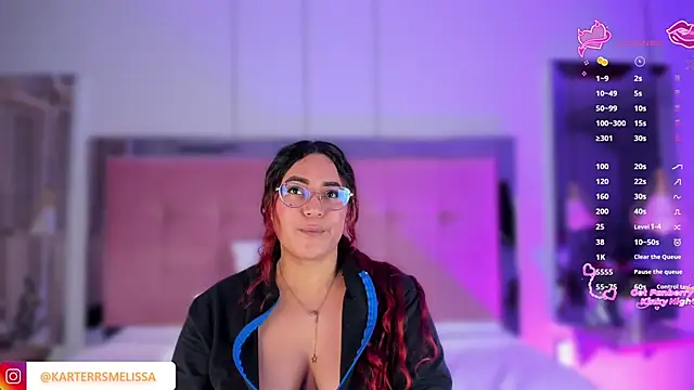 Snapshot of MelissaKarterrs chatting on February 10, 12:09 pm MelissaKarterrs online show from February 10, 12:09 pm