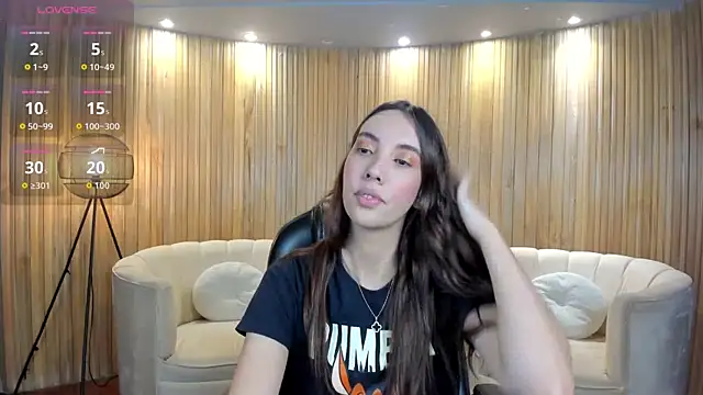 Snapshot of AnaisNin chatting on October 17, 3:42 am AnaisNin online show from October 17, 3:42 am
