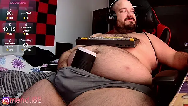 menditeta1 online show from March 12, 2:30 am