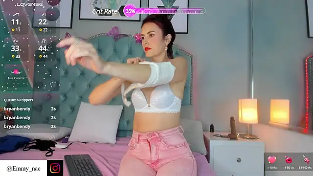 emmy lander online show from February 12, 2:24 am