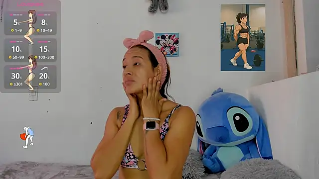 Snapshot of Valeria_Fitness chatting on June 20, 7:16 pm Valeria Fitness online show from June 20, 7:16 pm