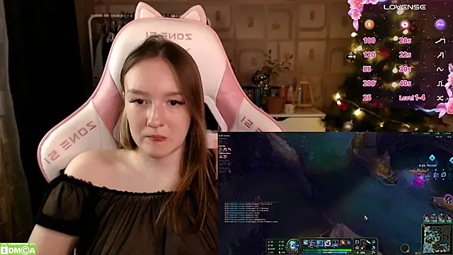 MoonlishSiren online show from January 12, 9:40 pm